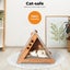Pawz Cat Scratcher Scratching Board Corrugated Cardboard Scratch Bed House Carousel 7