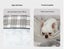 Pawz Pet Bed Set Dog Cat Quilted Blanket Squeaky Toy Calming Warm Soft Beige XL Carousel 6