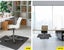 Marlow Chair Mat Hard Floor Protectors PVC Home Office Room Computer Mats 120x90 Carousel 10