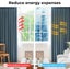Marlow 2XBlockout Curtains Chenille Blackout Draperies Eyelet Day Blue Carousel 7