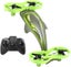 3-in-1 Hybrid Air to Water Stunt Drone Remote Control Drone Toy for Kids-Green Carousel 1