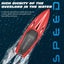 RC Boat Remote Control Boat RC Racing Boat - Orange Carousel 6