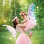 Electric Fairy Wings Costume Dress Up Moving Sparkling Glowing Wings for Girls Carousel 1