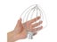 Stainless Steel Wire Whip Mixer Attachment 6-Wire Whisk For Kitchen Egg Cream Carousel 5