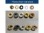 Bathroom Sink Overflow Cover Round Hole Overflow Ceramic Basin Pots Copper Carousel 5