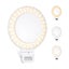 Selfie Ring Light 3 Light Modes Adjustable Clip on Phone Camera LED Light Carousel 3