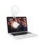 Selfie Ring Light 3 Light Modes Adjustable Clip on Phone Camera LED Light Carousel 4