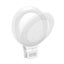 Selfie Ring Light 3 Light Modes Adjustable Clip on Phone Camera LED Light Carousel 6