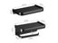 ELLEN Black Toilet Paper Holder Bathroom Storage Shelf Roll Paper Holder EL609 Carousel 4