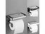 ELLEN Black Toilet Paper Holder Bathroom Storage Shelf Roll Paper Holder EL609 Carousel 5