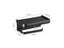 MOLI Matte Black Space Aluminum Toilet Paper Holder Self-adhesive Punch-free Carousel 4