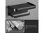 MOLI Matte Black Space Aluminum Toilet Paper Holder Self-adhesive Punch-free Carousel 5