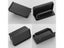 MOLI Matte Black Space Aluminum Toilet Paper Holder Self-adhesive Punch-free Carousel 7