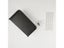 MOLI Matte Black Space Aluminum Toilet Paper Holder Self-adhesive Punch-free Carousel 8