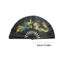 Folding Bamboo Fan Hand Silk Cloth DIY Chinese Wooden Antiquity Fans DIY CHK12N Carousel 3