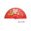 Folding Bamboo Fan Hand Silk Cloth DIY Chinese Wooden Antiquity Fans DIY CHK12N Carousel 5