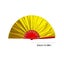 Folding Bamboo Fan Hand Silk Cloth DIY Chinese Wooden Antiquity Fans DIY CHK12N Carousel 6