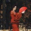 Folding Bamboo Fan Hand Silk Cloth DIY Chinese Wooden Antiquity Fans DIY CHK12N Carousel 12