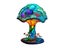 Colorful Mushroom Shape Table Lamp Bohemian Resin Night Light Home Decor Carousel 1