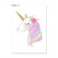 Custom Name Art Prints Rainbow Wall Poster Unicorn Print Pictures Star Mo CHK12N Carousel 14