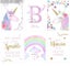 Custom Name Art Prints Rainbow Wall Poster Unicorn Print Pictures Star Mo CHK12N Carousel 18