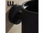 304 Stainless Steel Bathroom Black Toilet Brush Holder 2 Brush Heads Wall Carousel 4
