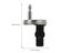 1 Set/2pcs Toilet Seat Fittings Toilet Seat Hinges Quick Release Fixings Hinges Carousel 3