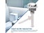 Push Button Rod Separated Type Flush Toilet Water Tank Push Buttons Rods Home Carousel 6