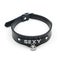 SMspade Leather BDSM Collar Adult Sex Toys Adjustable Lockable Belt Slave Fetish Carousel 7