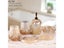 Fashion Bathroom Resin 5-piece Washbasin Toothpaste Tissue Box Carousel 5