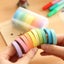 10PCS/box Washi Tape Rainbow Solid candy Color Japanese Masking tape Stic CHK12N Carousel 7