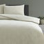 Ardor Maxwell Tan Embossed Vintage Washed Quilt Cover Set Carousel 1