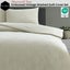 Ardor Maxwell Tan Embossed Vintage Washed Quilt Cover Set Carousel 2