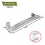 Spice Rack Wall Mount Kitchen Spice Organizer Storage Shelf Stainless Ste CHK12N Carousel 11