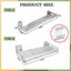 Spice Rack Wall Mount Kitchen Spice Organizer Storage Shelf Stainless Ste CHK12N Carousel 16
