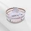 Leather Bracelets for Women Pearl Rhinestone Crystal Metal Charm Wide Mul CHK12N Carousel 5