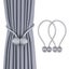 Magnetic Curtain Tiebacks Tie Rope Accessory Rods Accessoires Backs Holdb CHK12N Carousel 2