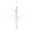 Suncatcher Crystal Heart Stained Glass Ball Sun Catcher Rainbow Maker Hom CHK12N Carousel 13