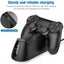 BEBONCOOL Controller Charger Dualsense Dock For PS4 Charging Station For CHK12N Carousel 5