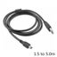 0.3m 0.5m 150cm 3 Meters 5m 2.0 Mini USB Charger Power Cable Cord For Cam CHK12N Carousel 4
