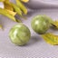 2Pcs Natural Jade Stone Massage Ball Hand Wrist Health Exercise Stress So CHK12N Carousel 3