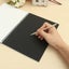 9 Pages Magic Rainbow Color Scratch Papers 26x19cm Large Size Drawing Pai CHK12N Carousel 6