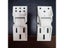 2PCS Refrigerator Small Door Plastic Hinge 95°-110° Open For Freezer Lid Carousel 4