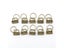 10Pcs 25mm Key Fob Hardware With Split Ring For Wristlets Carousel 1
