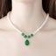 New Natural Freshwater Pearl Necklace Threaded 7-8MM Pearl Necklace 925 s CHK12N Carousel 11