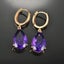 JoiasHome 925 Silver Women Jewelry Set Purple amethyst Gemstone Women Ea CHK12N Carousel 6