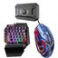 SeynLi RGB Keyboard And Mouse Set One-Handed Gaming Keyboard Mouse Mini K CHK12N Carousel 4