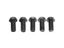 5pcs Metal Saw Blade Bolt M8 X 18mm Left Hand Thread Hex Head Flange For Carousel 3