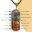 Retro Reiki Healing Energy Crystal Pendant Natural Stone for Yoga Meditat CHK12N Carousel 2