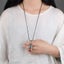 Retro Reiki Healing Energy Crystal Pendant Natural Stone for Yoga Meditat CHK12N Carousel 5